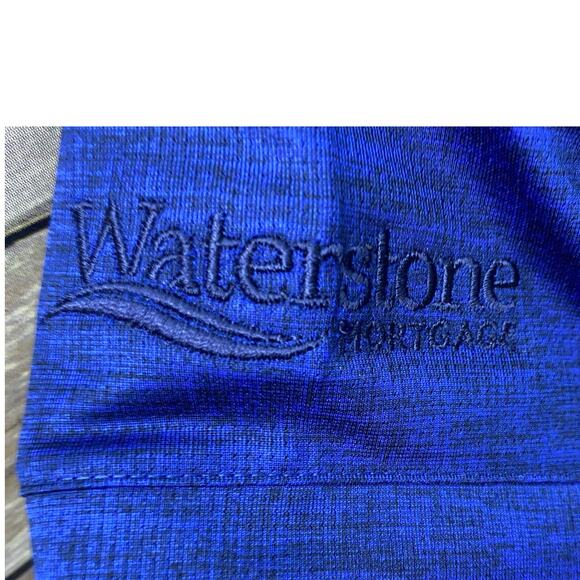 Nike Golf Dri-FIT Women’s Polo Blue Short Sleeve Size Large Waterstone Financial - Picture 7 of 9